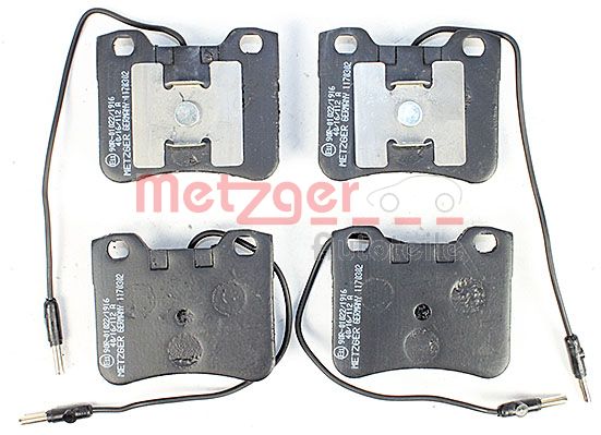 METZGER 1170302 Bremsbelagsatz, Scheibenbremse